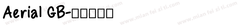 Aerial GB字体转换